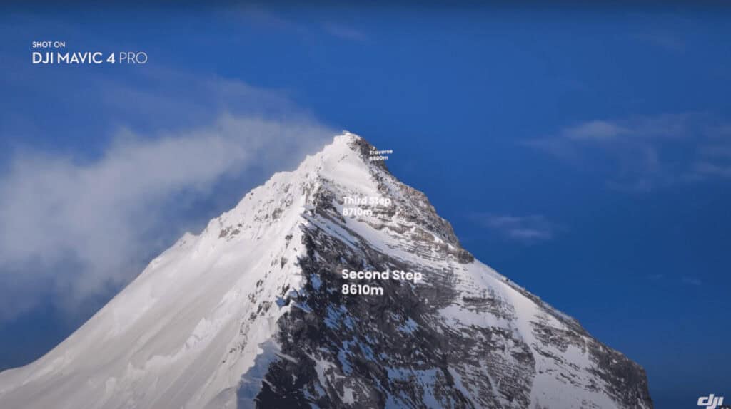 DJI Mavic 4 Pro zdobywa Mount Everest