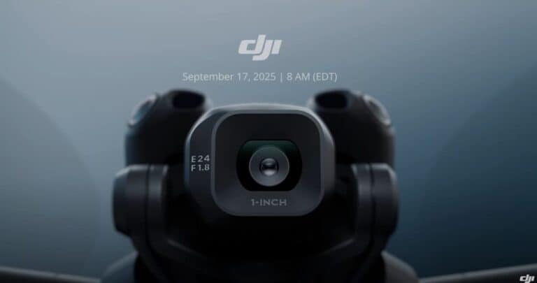 Nowy dron DJI z kamerą wysokiej rozdzielczości, idealny do filmowania i fotografii z powietrza.