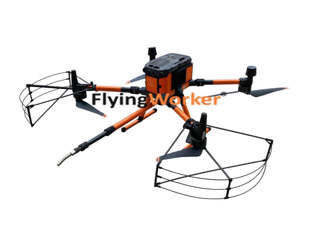 Czyszczenie elewacji dronem