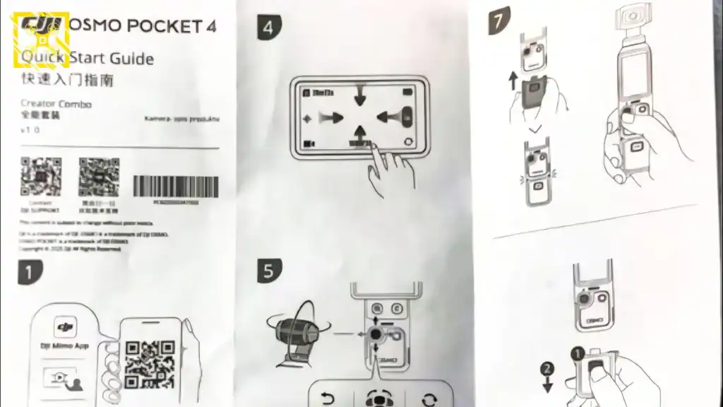 DJI Osmo Pocket 4 instrukcja obslugi
